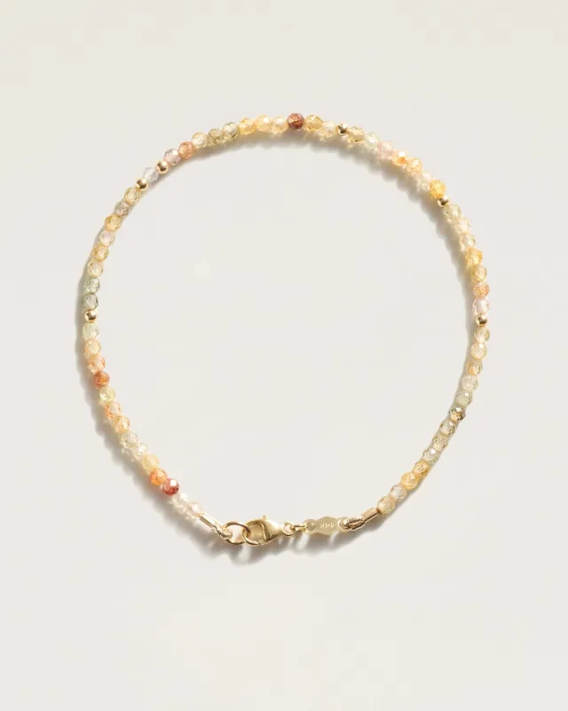 The Seeds of Resilience Bracelet — Zircon made by High Light Rituals