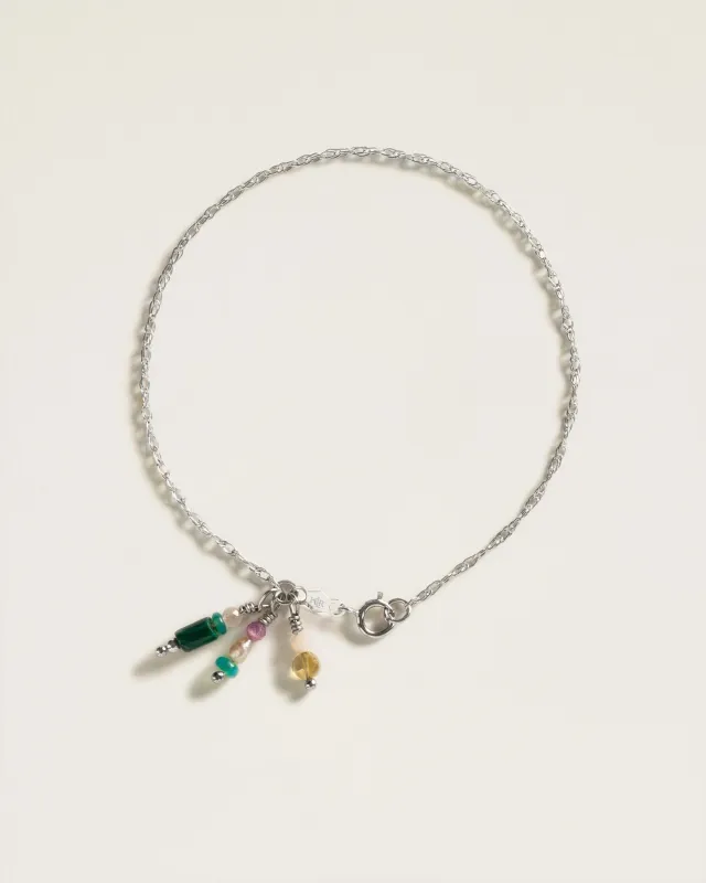 The Open Heart Spell Bracelet in Sterling Silver sold by High Light Rituals