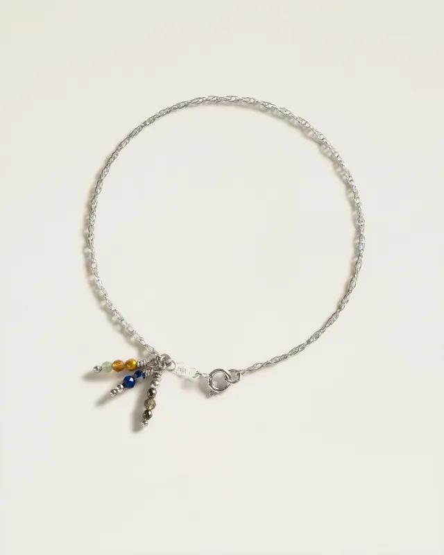 The Golden Self Spell Bracelet in Sterling Silver sold by High Light Rituals