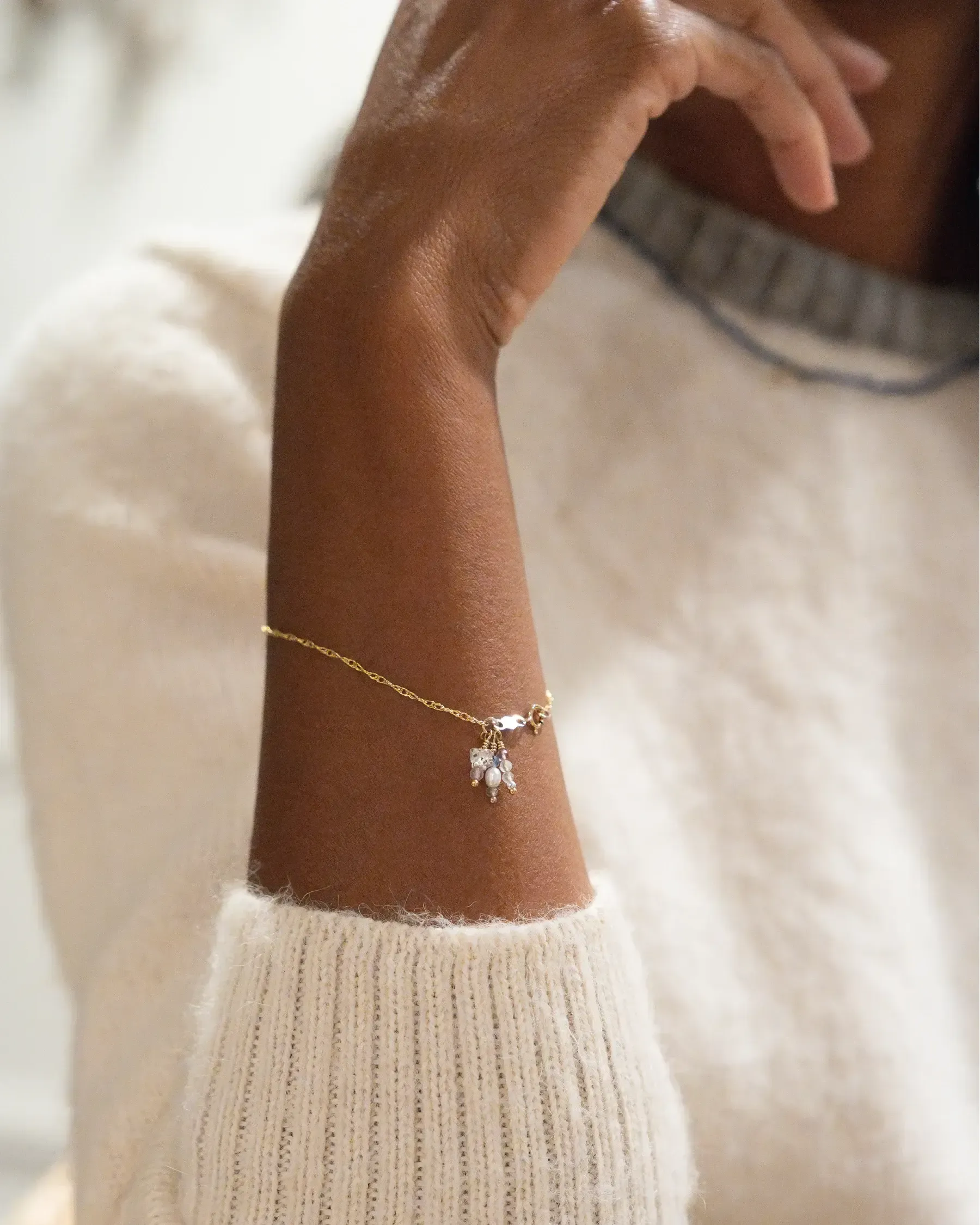 The Inner Oracle Spell Bracelet in Sterling Silver sold by High Light Rituals product image thumbnail 3