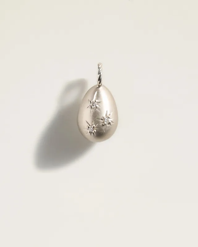 The Large Genesis Pendant in Sterling Silver sold by High Light Rituals