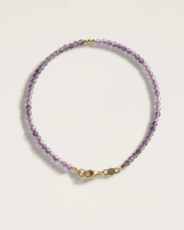 The February Birthstone Energy Bracelet — Amethyst sold by High Light Rituals