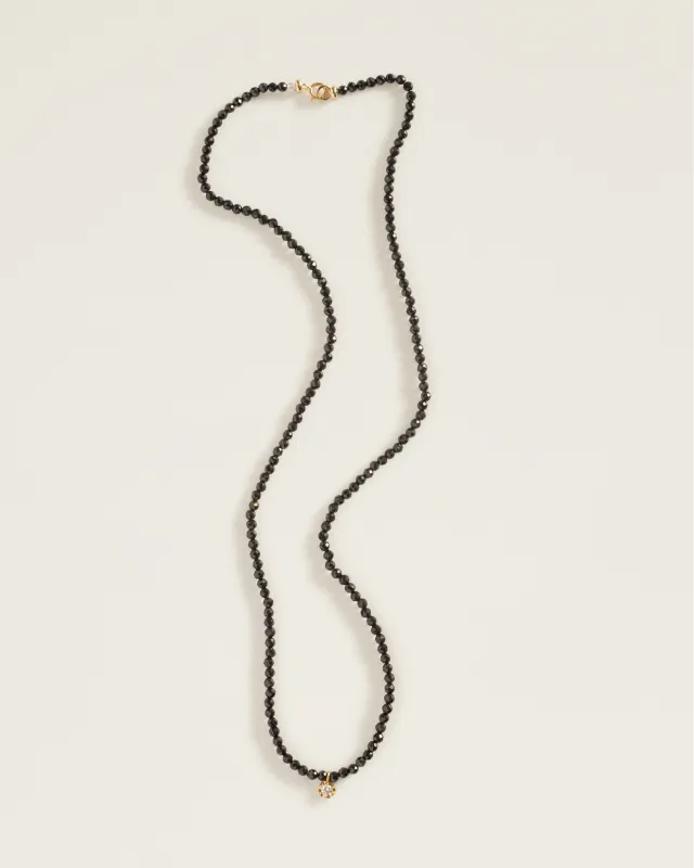 The Amulet Choker in Black Tourmaline sold by High Light Rituals