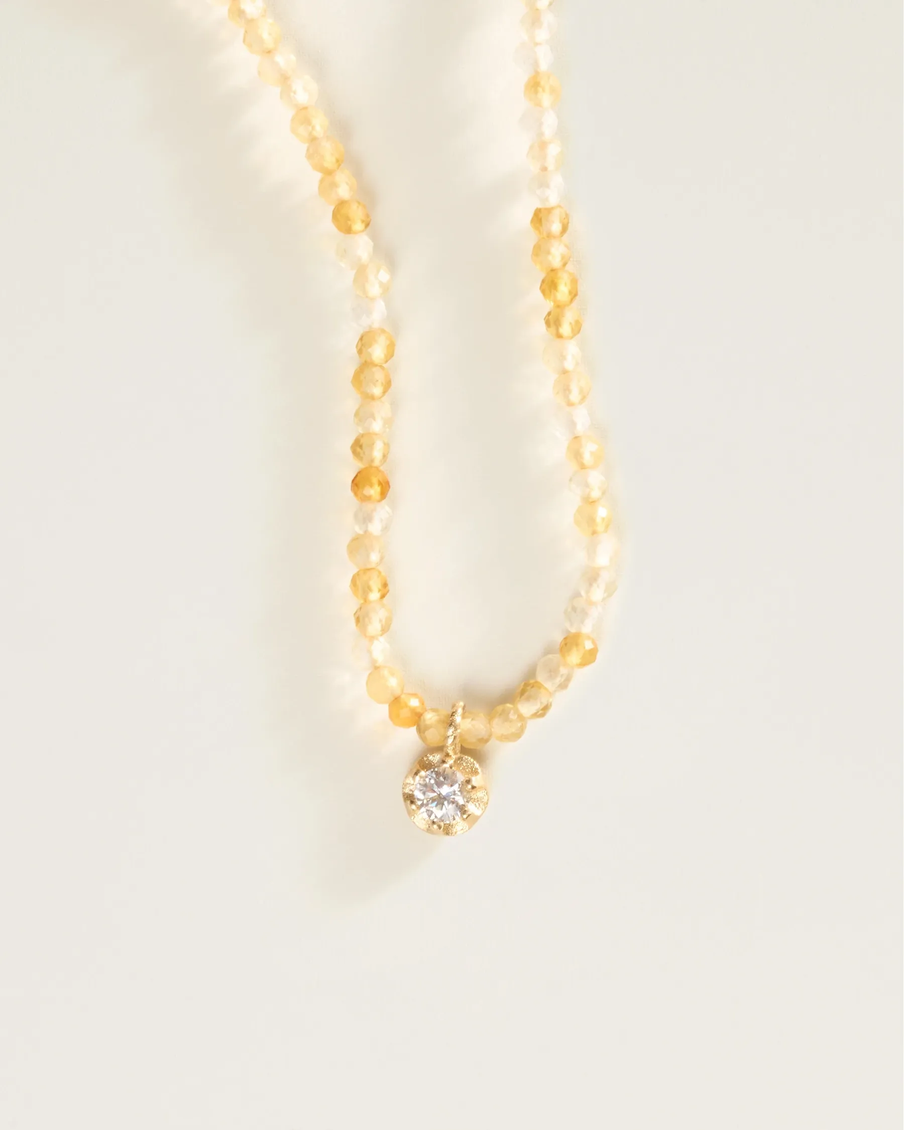 The Amulet Choker in Citrine sold by High Light Rituals product image thumbnail 2
