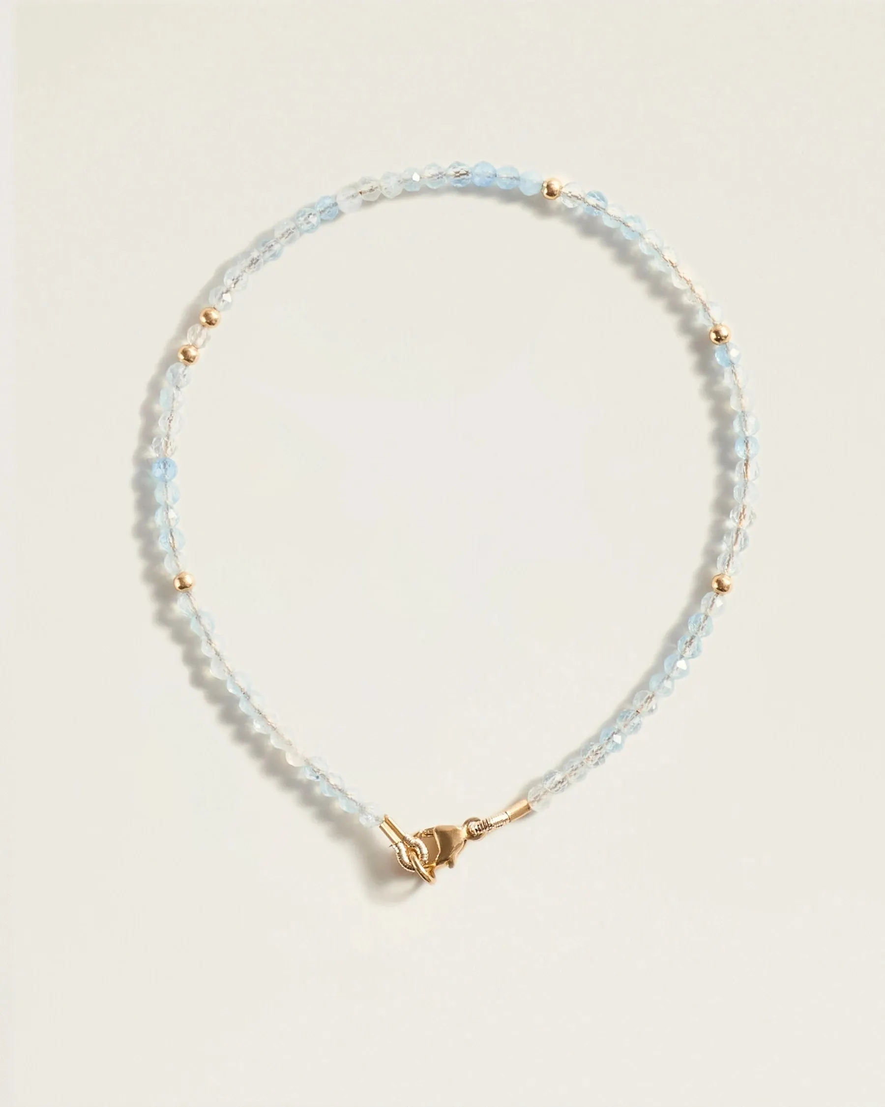 The Seeds of Calm Bracelet — Aquamarine sold by High Light Rituals