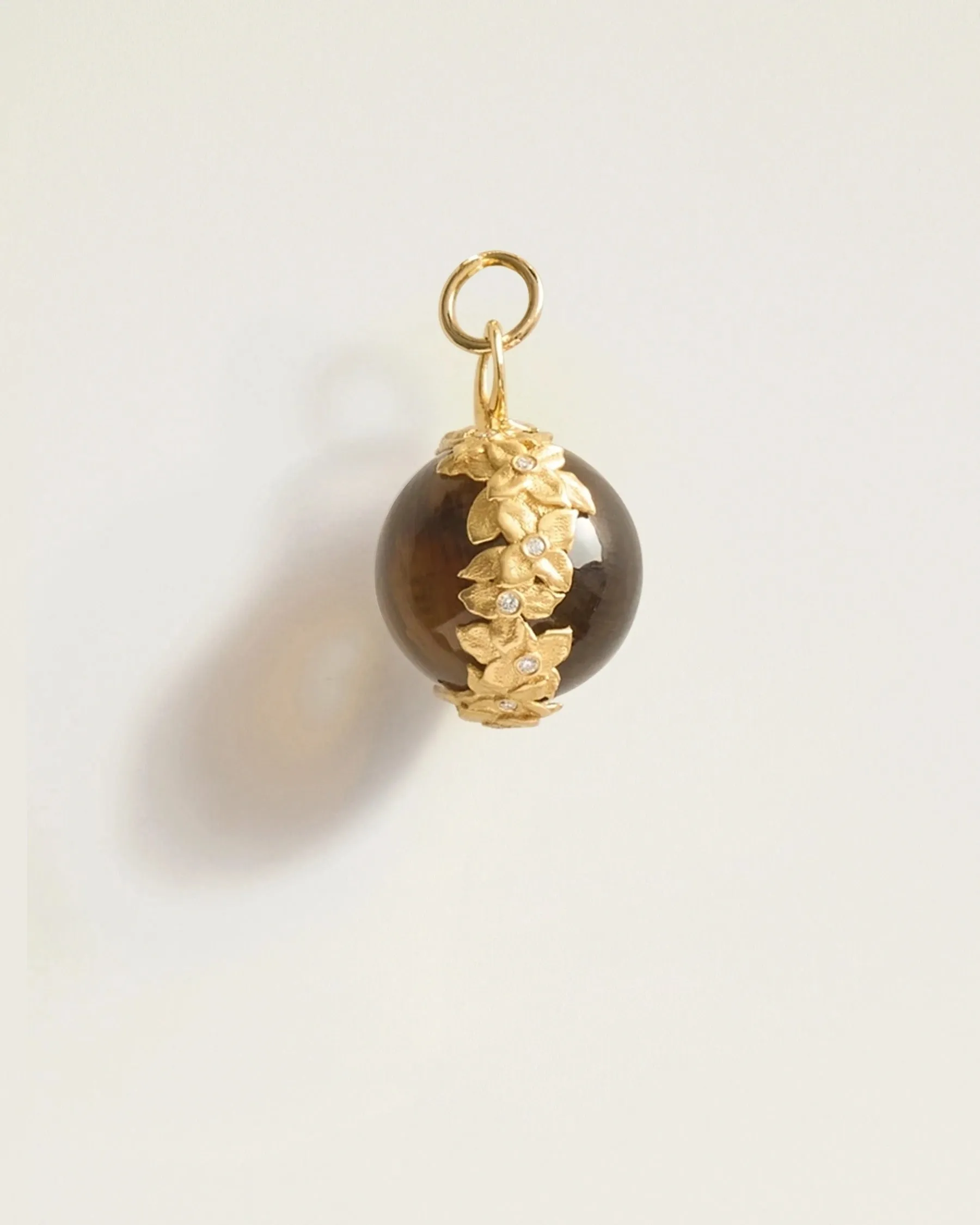 The Garden Pendant in Smoky Quartz sold by High Light Rituals