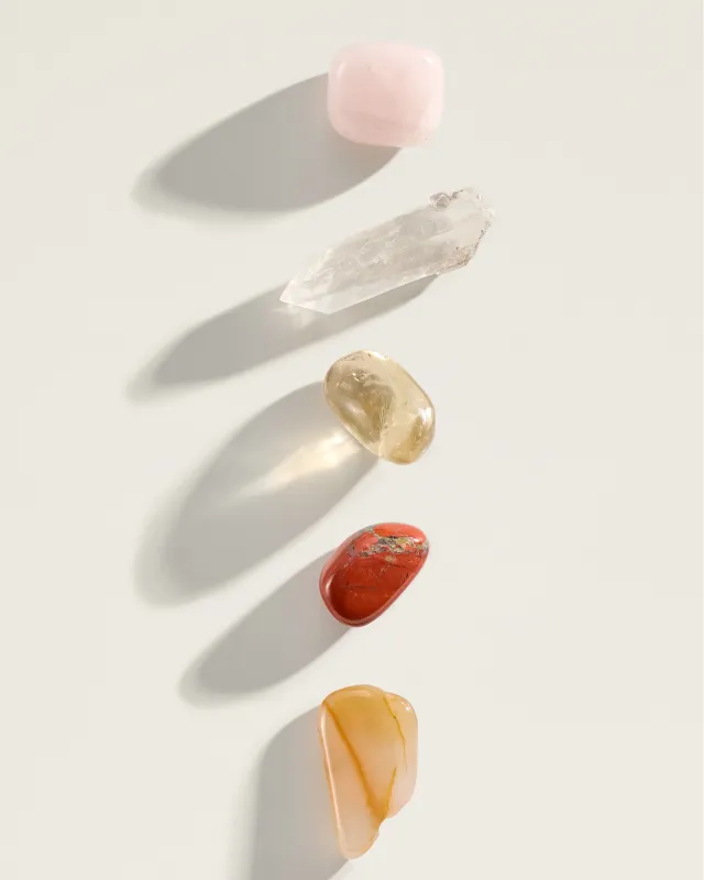 The Aries Crystal Set sold by High Light Rituals