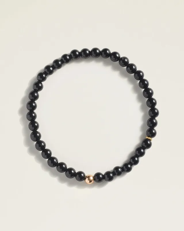 The Classic Bracelet in Black Tourmaline sold by High Light Rituals