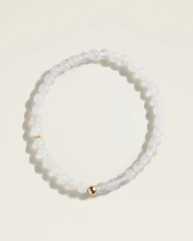 The Classic Bracelet in Moonstone sold by High Light Rituals