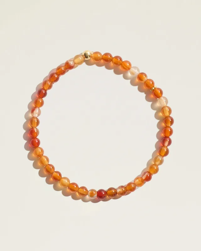 The Classic Bracelet in Carnelian sold by High Light Rituals