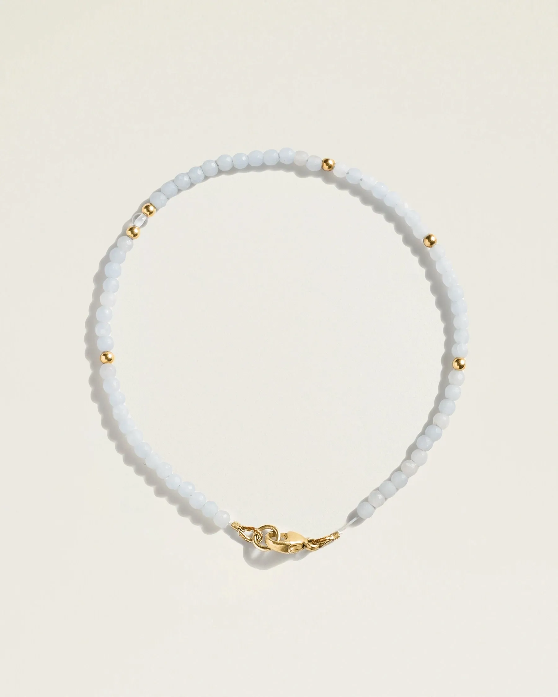 The Seeds of Communion Bracelet — Angelite sold by High Light Rituals