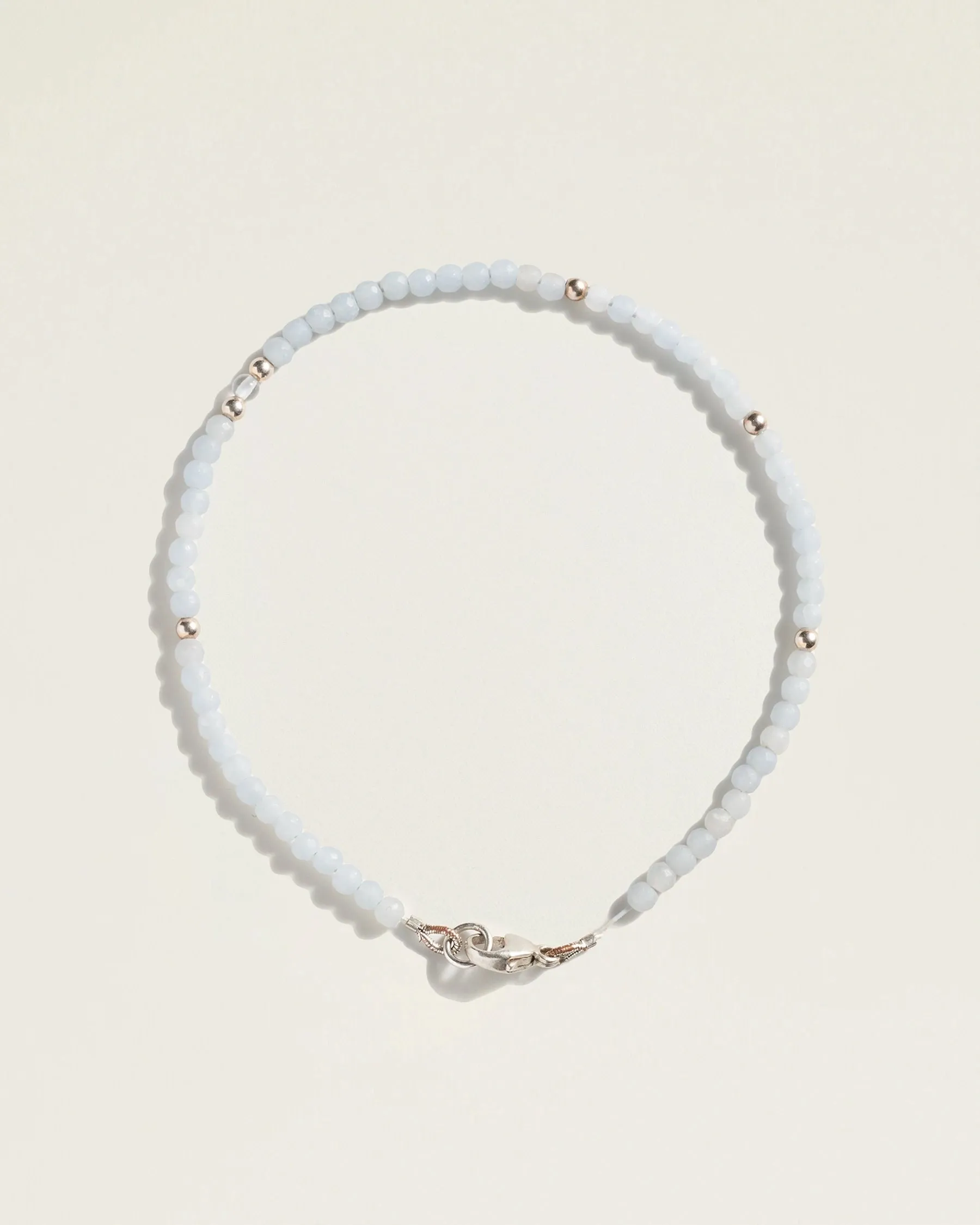 The Seeds of Communion Bracelet — Angelite sold by High Light Rituals product image thumbnail 2