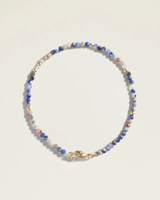 The Seeds of Self Trust Bracelet — Sunset Sodalite made by High Light Rituals