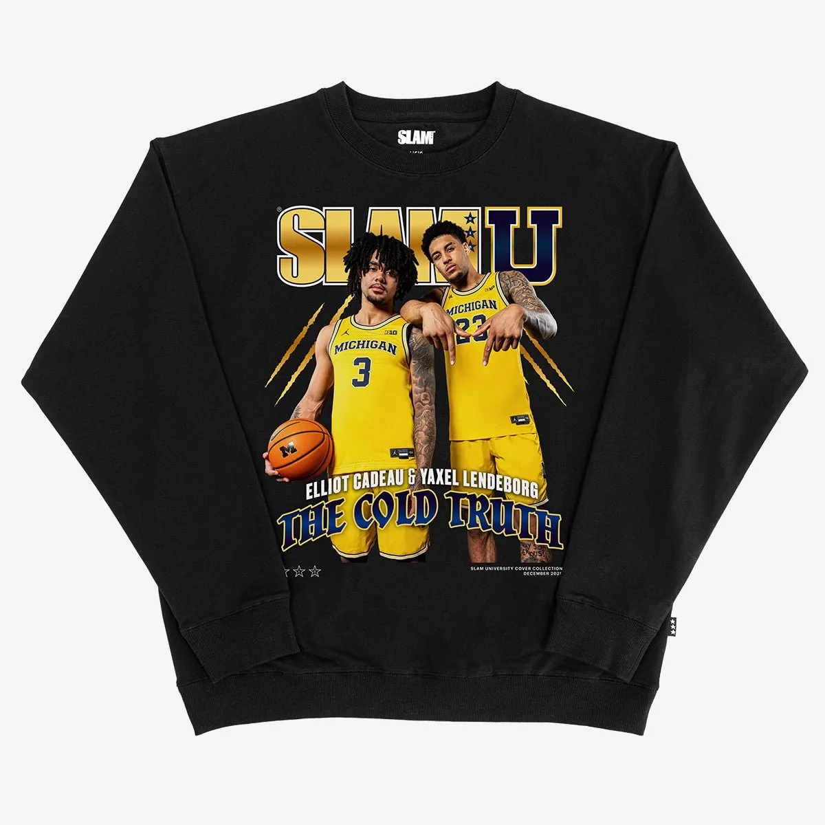 SLAM Cover Crewneck - Lendeborg & Cadeau (SLAMU 15) sold by SLAM Goods product image thumbnail 2