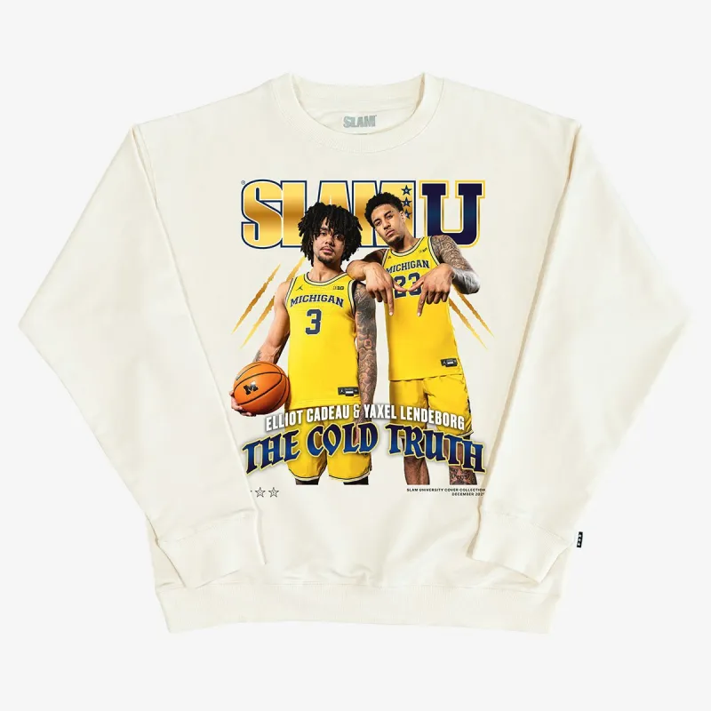 SLAM Cover Crewneck - Lendeborg & Cadeau (SLAMU 15) sold by SLAM Goods