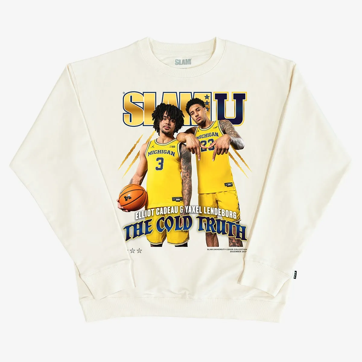 SLAM Cover Crewneck - Lendeborg & Cadeau (SLAMU 15) sold by SLAM Goods