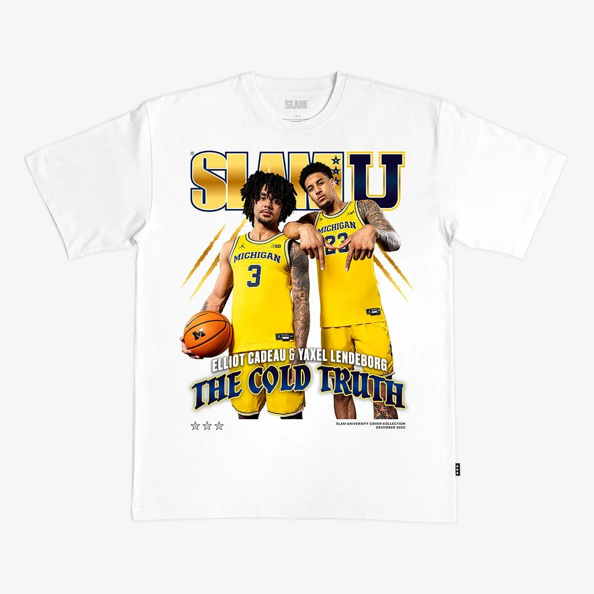 SLAM Cover Tee - Lendeborg & Cadeau (SLAMU 15) sold by SLAM Goods product image thumbnail 2