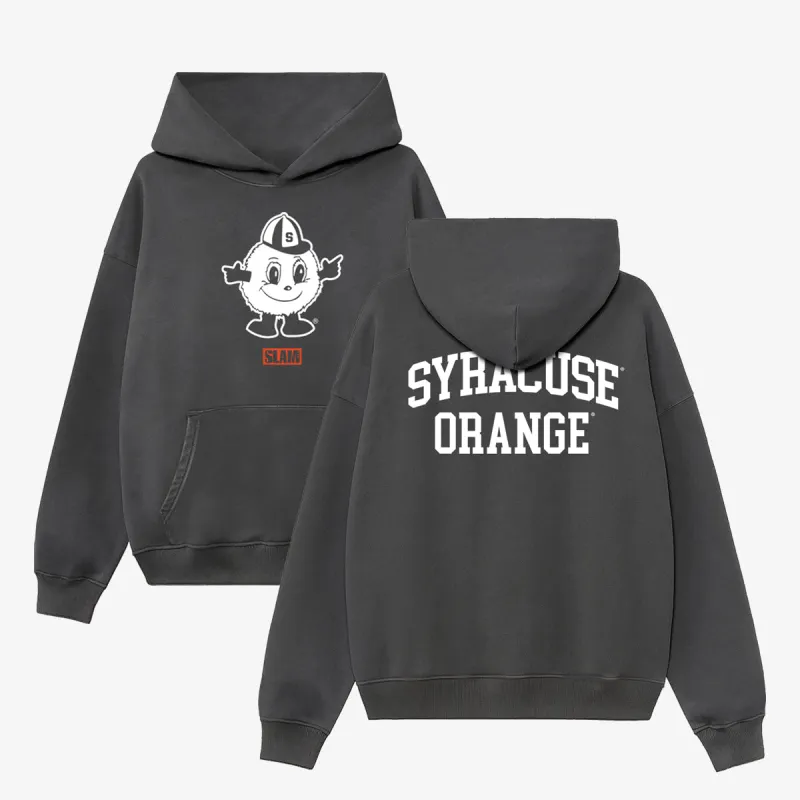 Syracuse Monochromatic Washed Hoodie sold by SLAM Goods