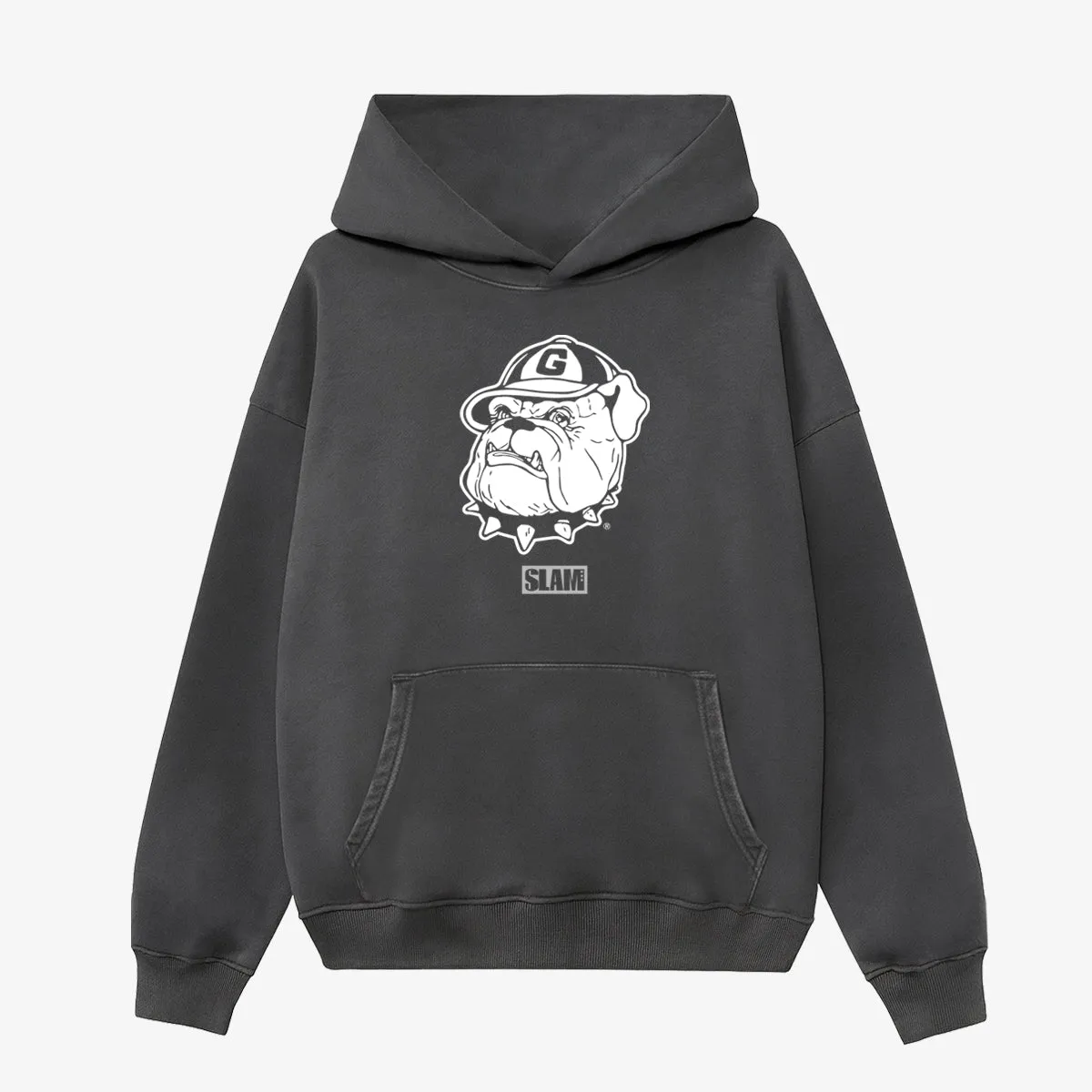 Georgetown Monochromatic Washed Hoodie sold by SLAM Goods product image thumbnail 2
