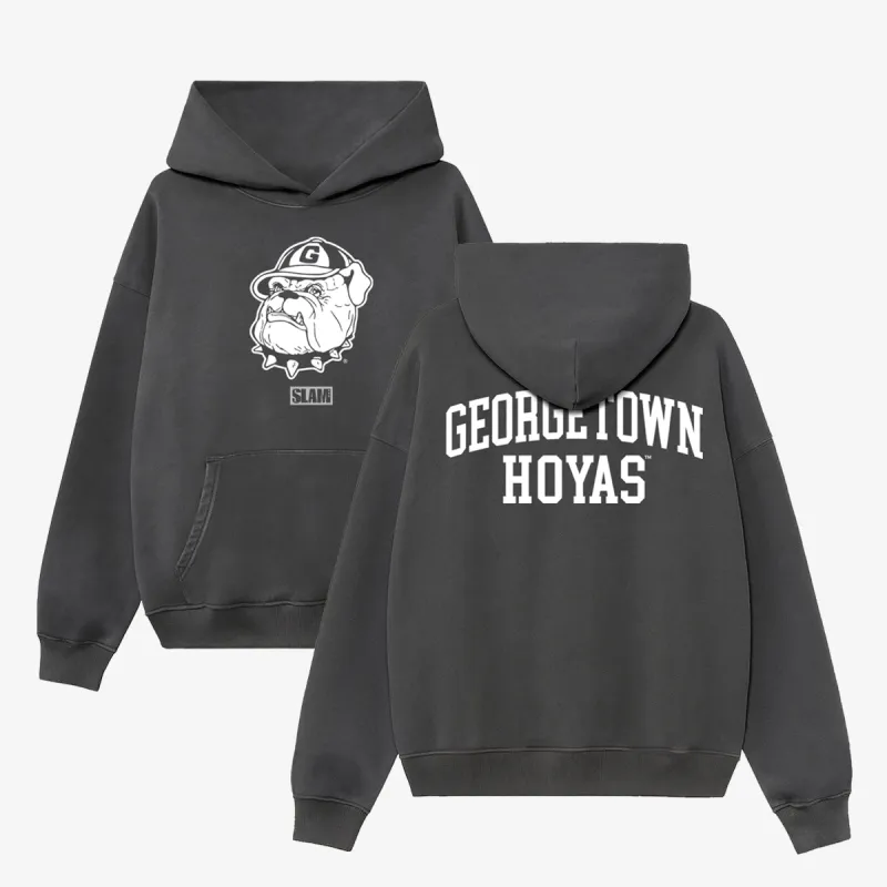 Georgetown Monochromatic Washed Hoodie sold by SLAM Goods