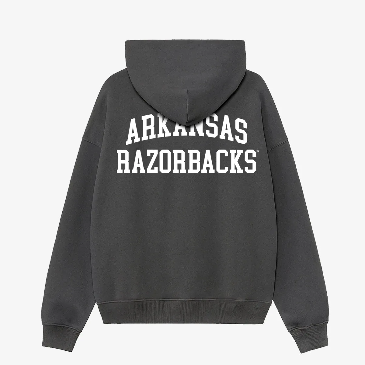 Arkansas Monochromatic Washed Hoodie sold by SLAM Goods product image thumbnail 3