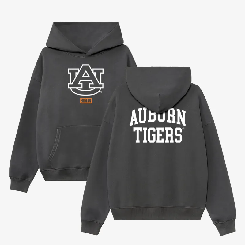 Auburn Monochromatic Washed Hoodie sold by SLAM Goods