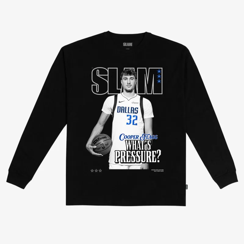 SLAM Cover L/S Tee - Cooper Flagg (SLAM 258) (Black and White Edition) sold by SLAM Goods