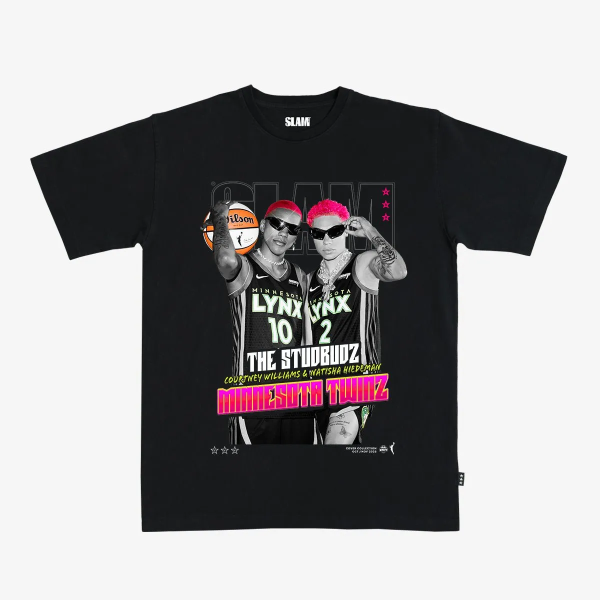 SLAM Cover Tee - The Studbudz (SLAM 258) (Black and White Edition) sold by SLAM Goods