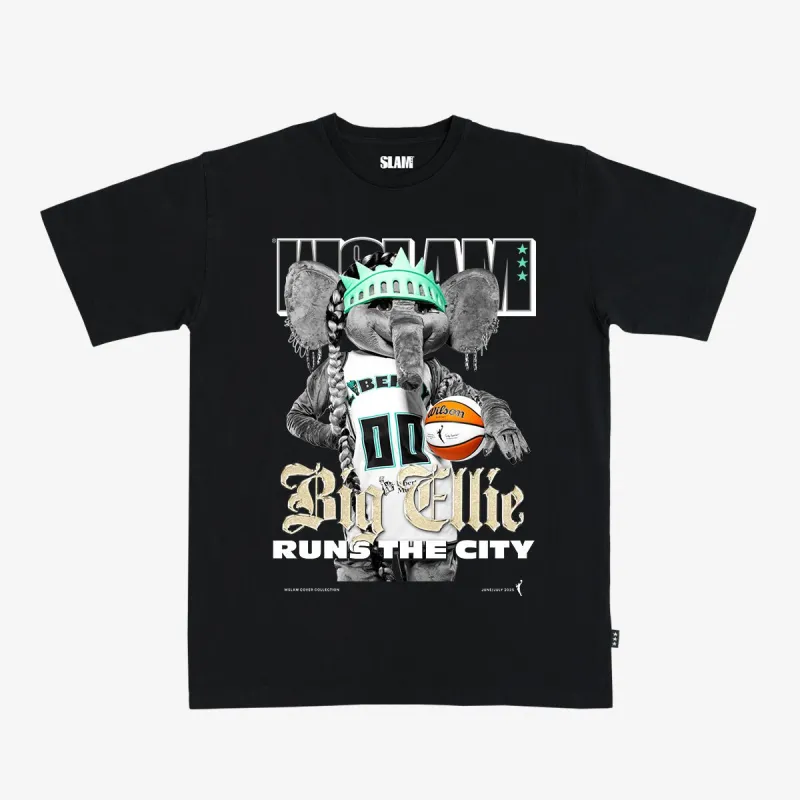 WSLAM Cover Tee - Big Ellie (WSLAM Digital Cover) (Black and White Edition) sold by SLAM Goods