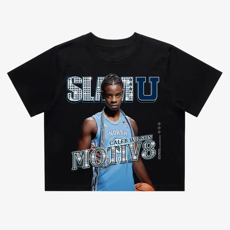 SLAM Crop Cover Tee - Caleb Wilson (SLAMU 14) sold by SLAM Goods