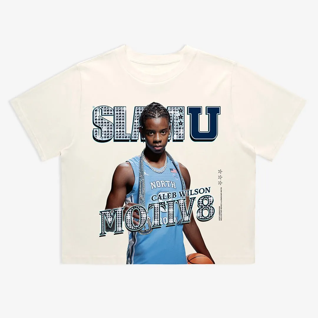 SLAM Crop Cover Tee - Caleb Wilson (SLAMU 14) sold by SLAM Goods product image thumbnail 2