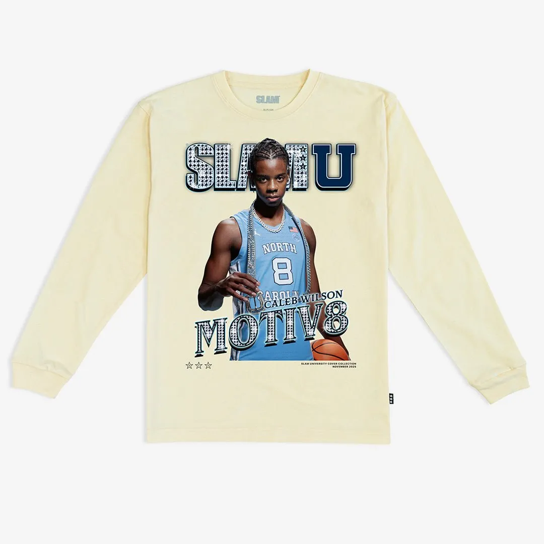 SLAM Cover L/S Tee - Caleb Wilson (SLAMU 14) sold by SLAM Goods product image thumbnail 2