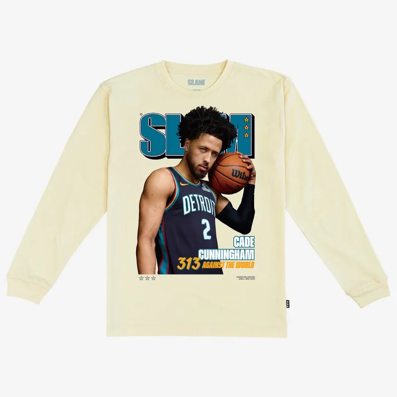 SLAM Cover L/S Tee - Cade Cunningham City Edition (SLAM 255) sold by SLAM Goods