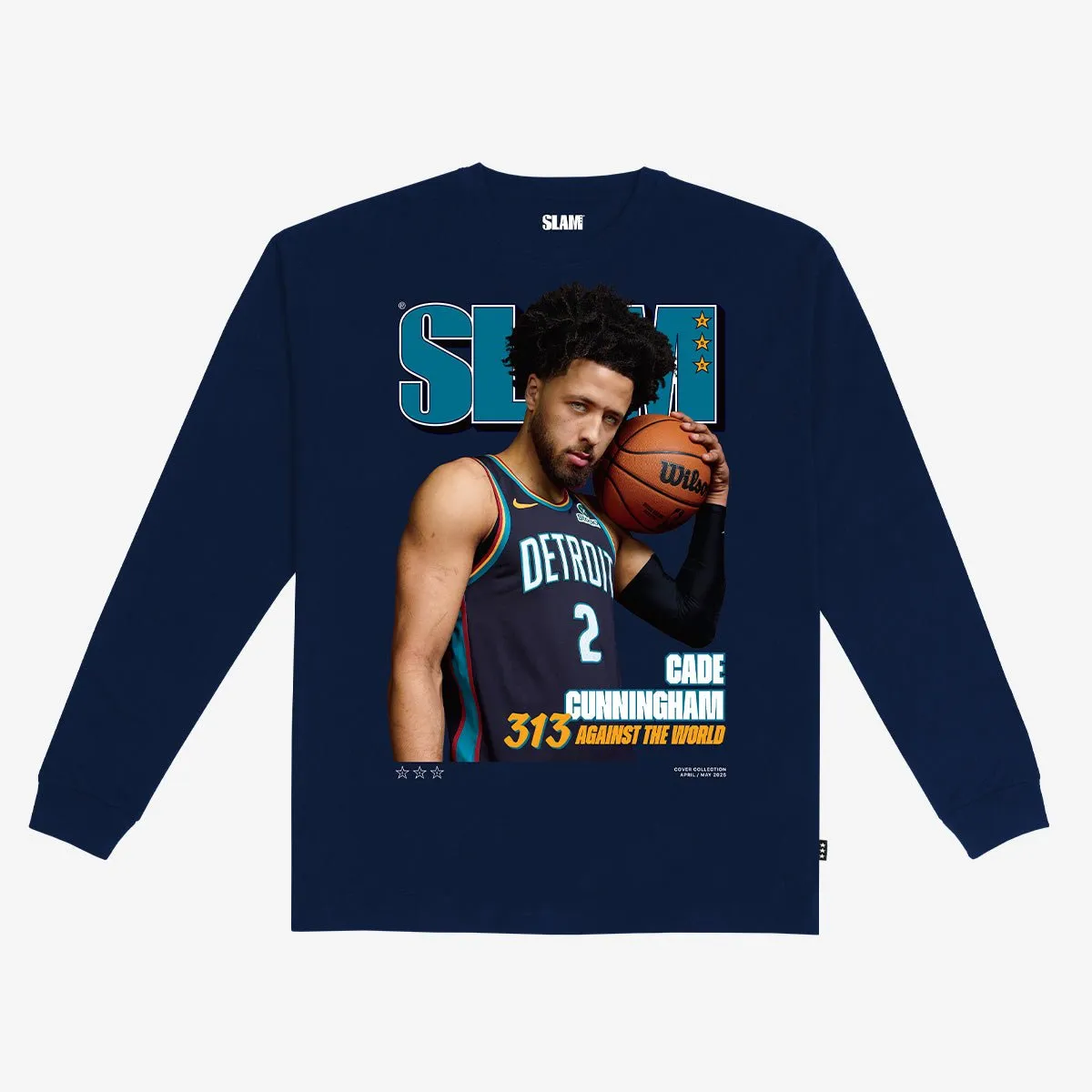 SLAM Cover L/S Tee - Cade Cunningham City Edition (SLAM 255) sold by SLAM Goods product image thumbnail 2