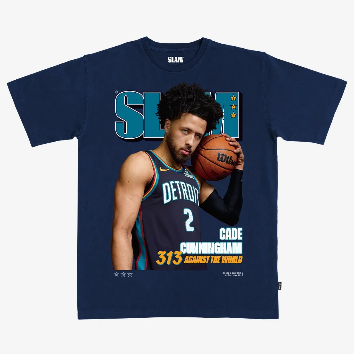 SLAM Cover Tee - Cade Cunningham City Edition (SLAM 255) sold by SLAM Goods product image thumbnail 2