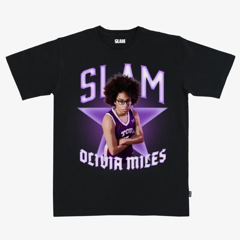 SLAM Olivia Miles Superstar Remix Heavy Tee sold by SLAM Goods