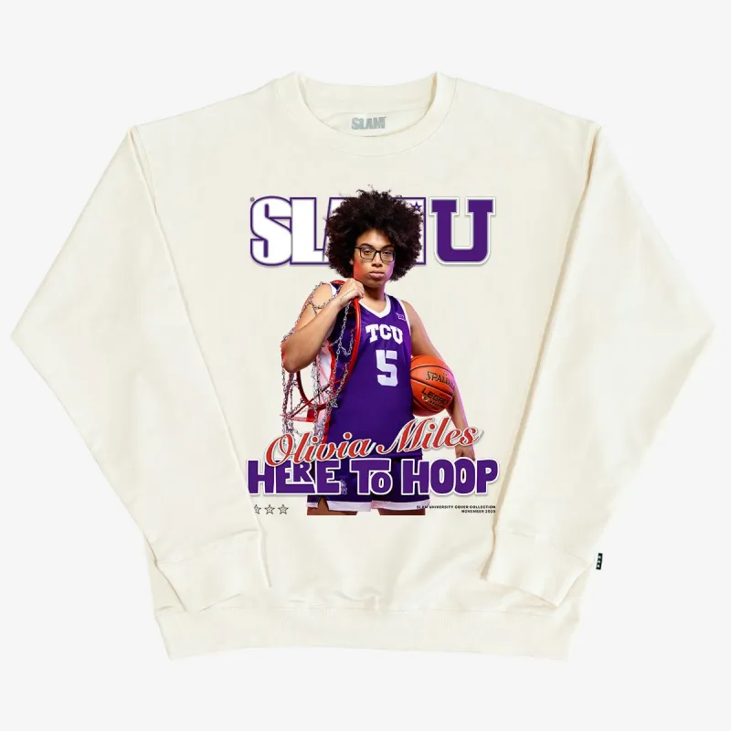 SLAM Cover Crewneck - Olivia Miles (SLAMU 13) sold by SLAM Goods