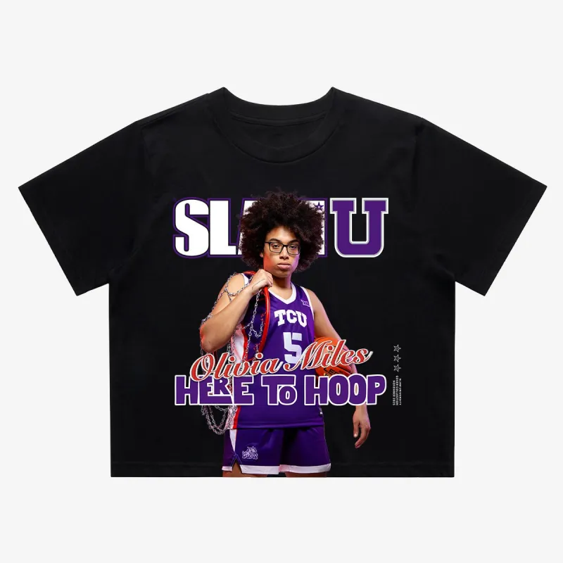 SLAM Crop Cover Tee - Olivia Miles (SLAMU 13) sold by SLAM Goods