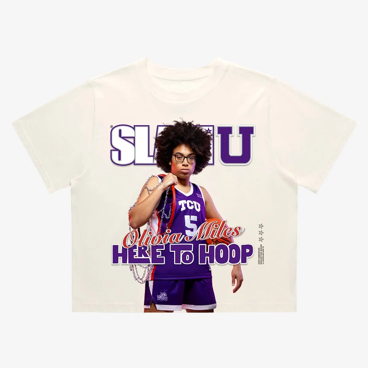 SLAM Crop Cover Tee - Olivia Miles (SLAMU 13) sold by SLAM Goods product image thumbnail 2