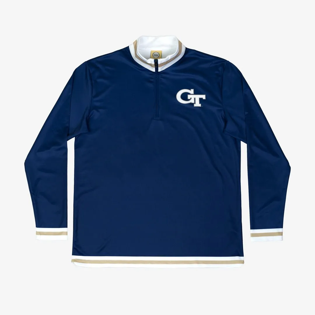 Georgia Tech Yellow Jackets Quarter Zip sold by SLAM Goods