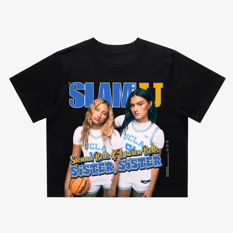 SLAM Crop Cover Tee - Sienna + Lauren Betts (SLAMU 12) sold by SLAM Goods