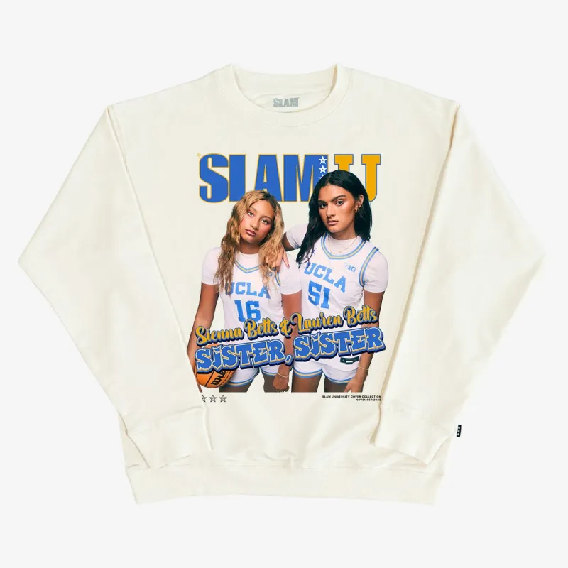 SLAM Cover Crewneck - Sienna + Lauren Betts (SLAMU 12) sold by SLAM Goods