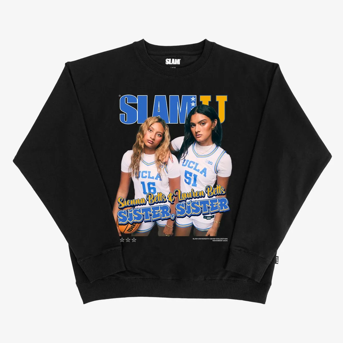 SLAM Cover Crewneck - Sienna + Lauren Betts (SLAMU 12) sold by SLAM Goods product image thumbnail 2