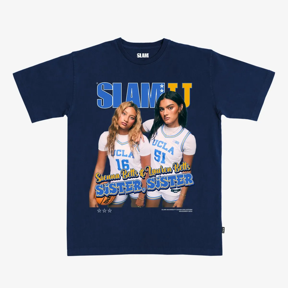 SLAM Cover Tee - Sienna + Lauren Betts (SLAMU 12) sold by SLAM Goods product image thumbnail 2