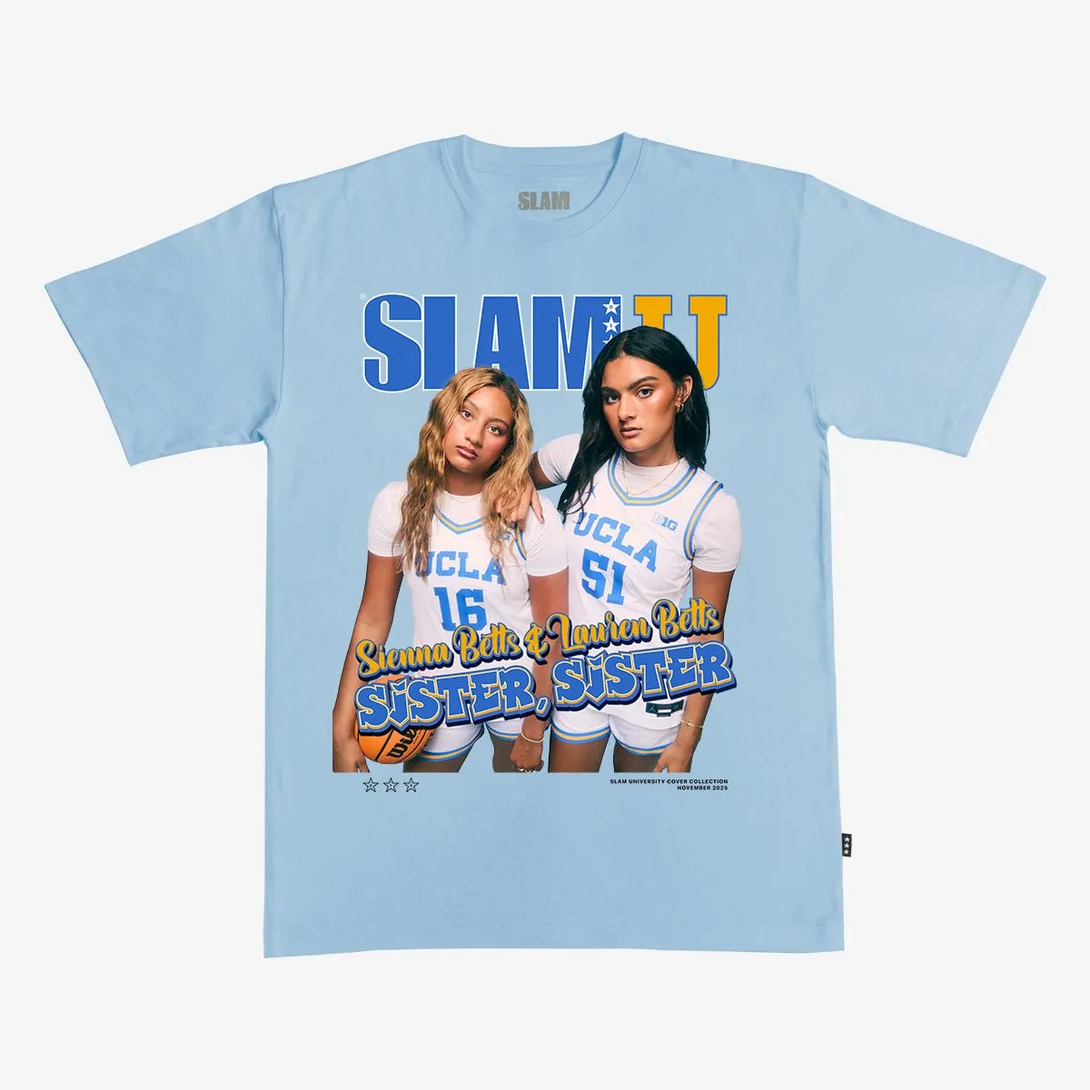 SLAM Cover Tee - Sienna + Lauren Betts (SLAMU 12) sold by SLAM Goods