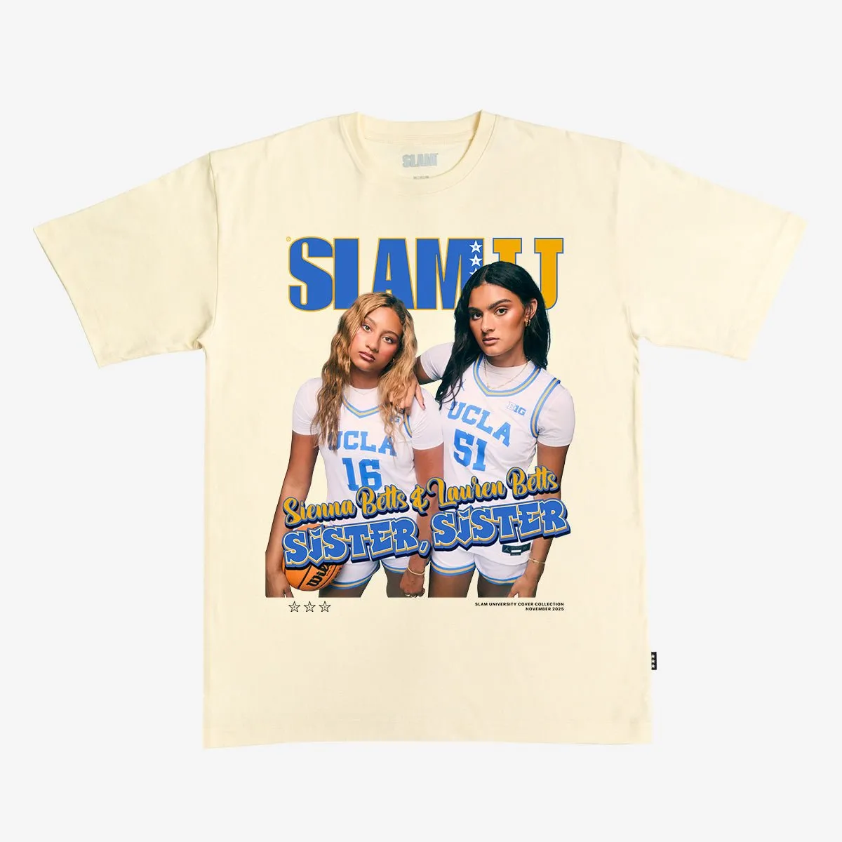 SLAM Cover Tee - Sienna + Lauren Betts (SLAMU 12) sold by SLAM Goods product image thumbnail 3