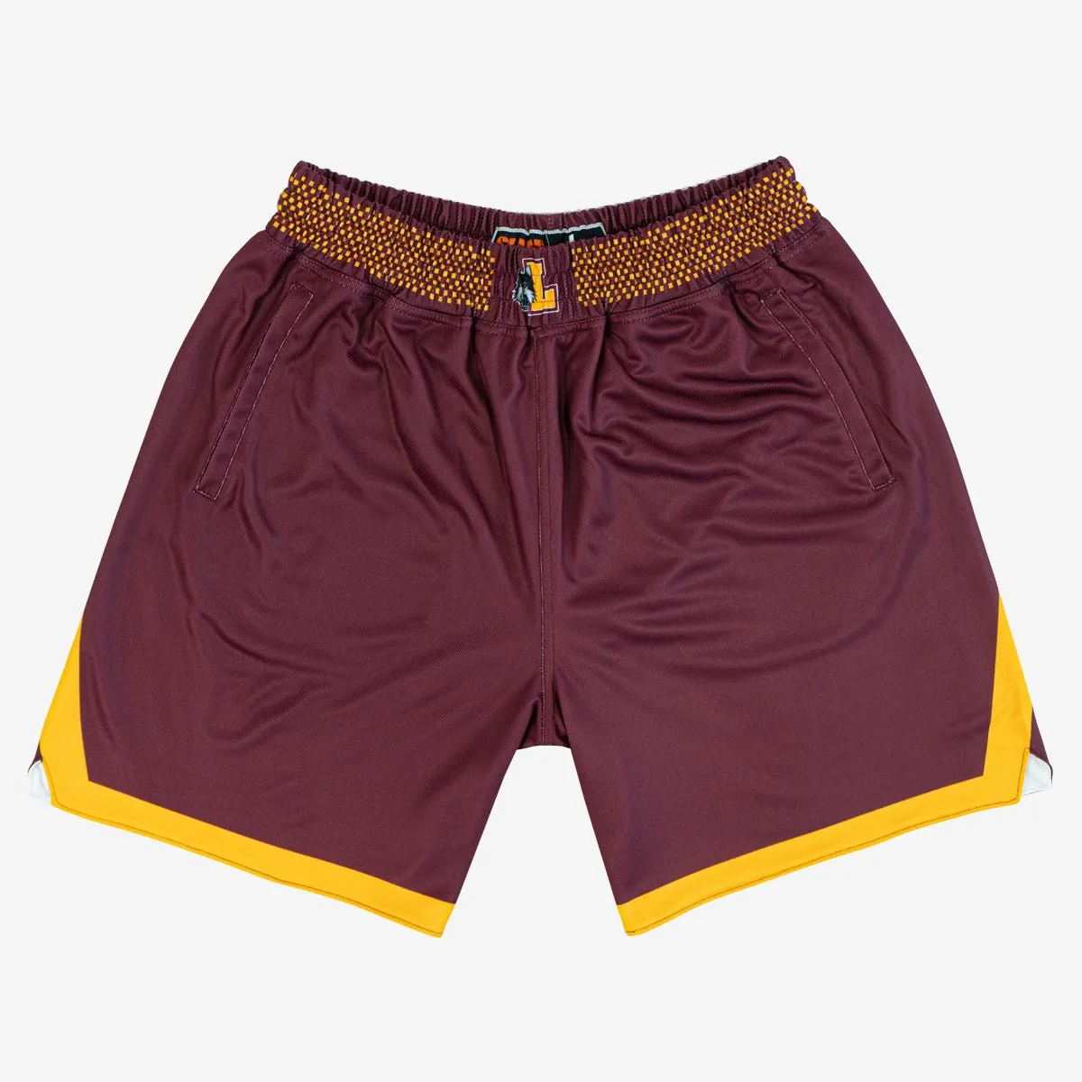 Loyola Chicago Ramblers 2017-2018 Retro Shorts (Away) sold by SLAM Goods