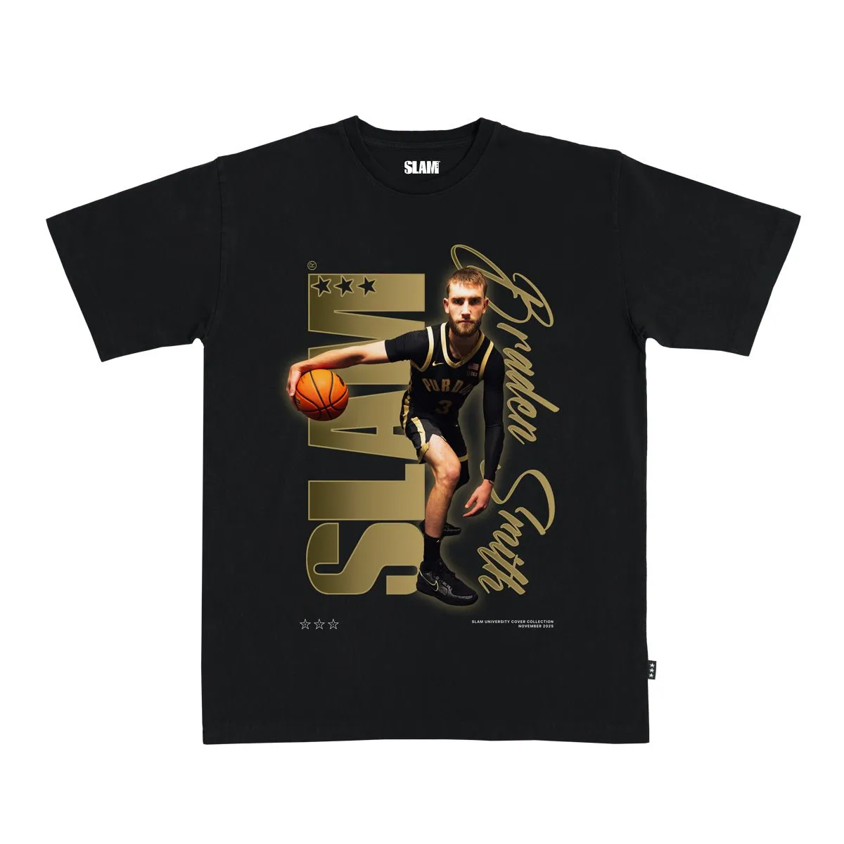 SLAM Braden Smith Script Remix Heavy Tee sold by SLAM Goods
