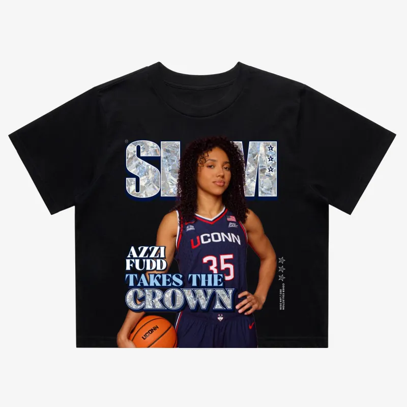 SLAM Women's Crop Cover Tee - Azzi Fudd (SLAM 259) sold by SLAM Goods