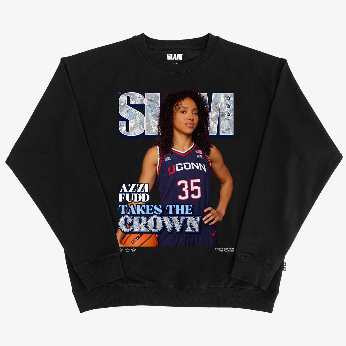 SLAM Cover Crewneck - Azzi Fudd (SLAM 259) sold by SLAM Goods product image thumbnail 2
